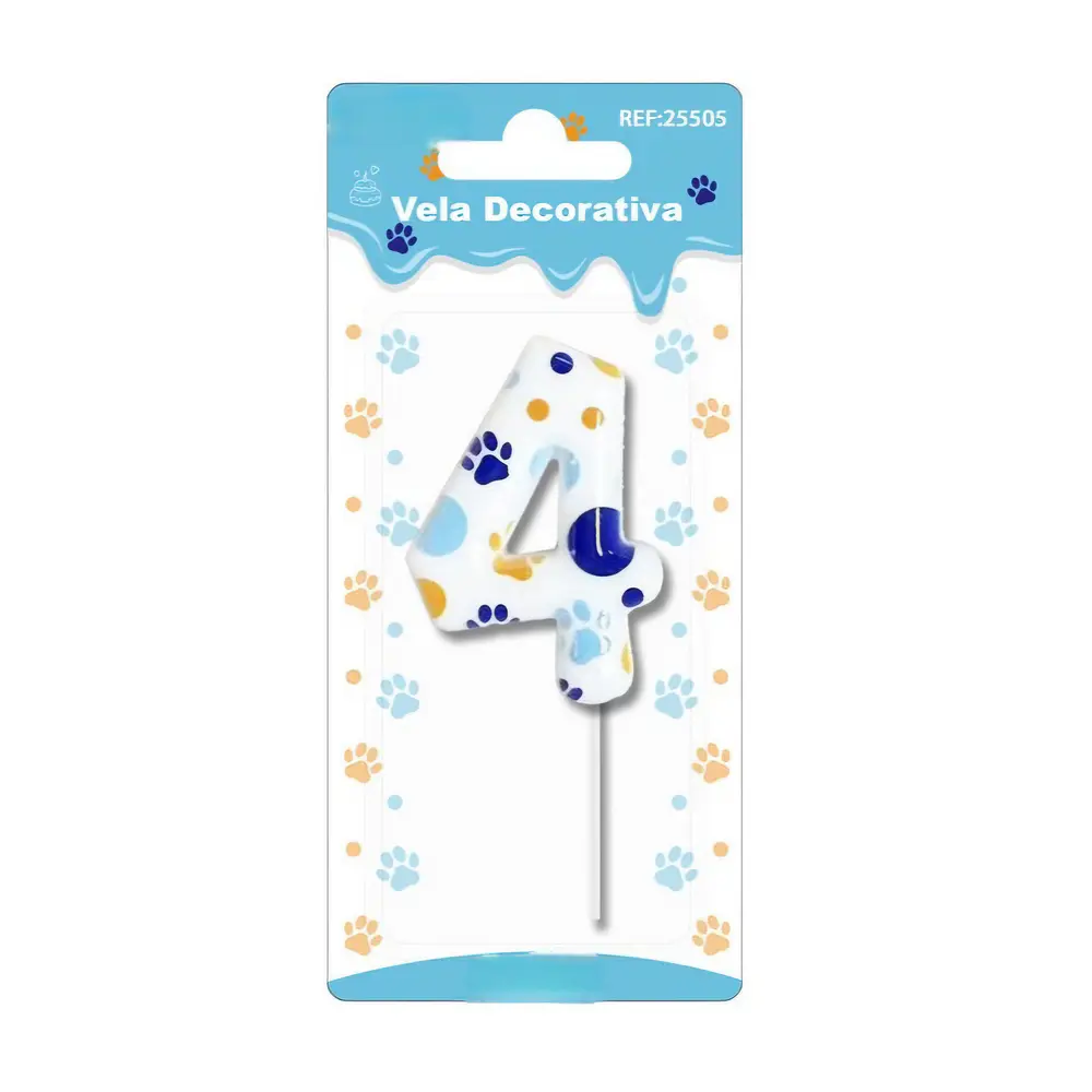 Vela huellas número 