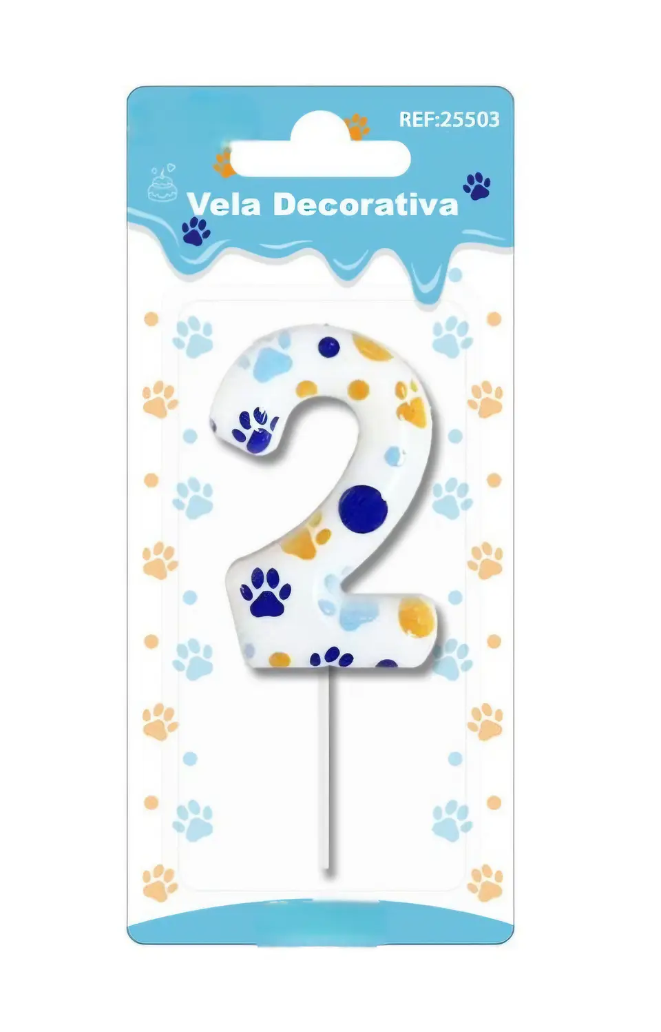 Vela huellas número  6