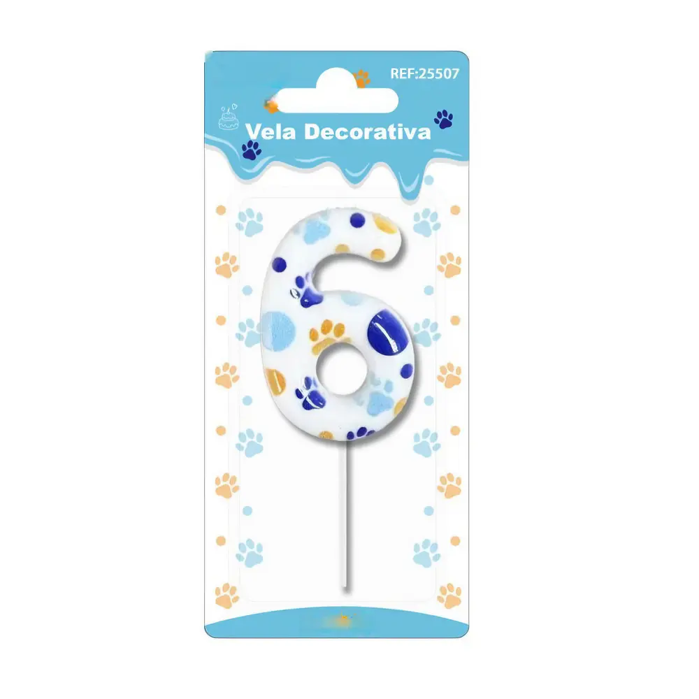 Vela huellas número 