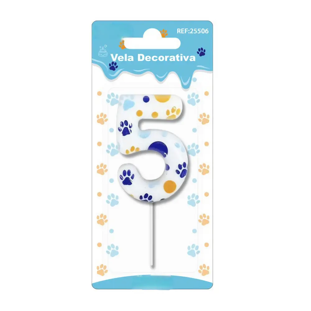 Vela huellas número 