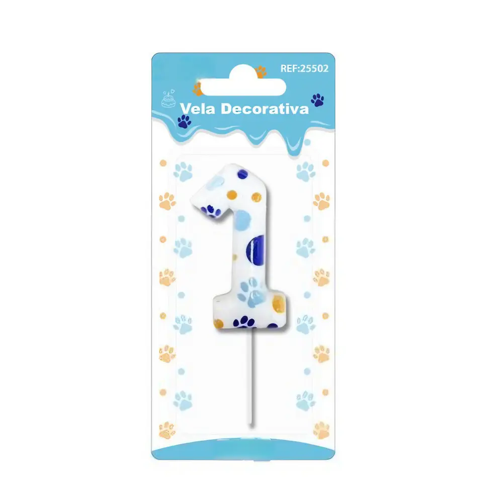 Vela huellas número 