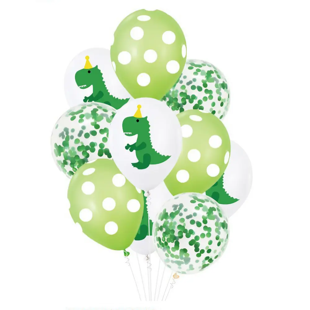 Set Globos Dinosaurio 10 piezas