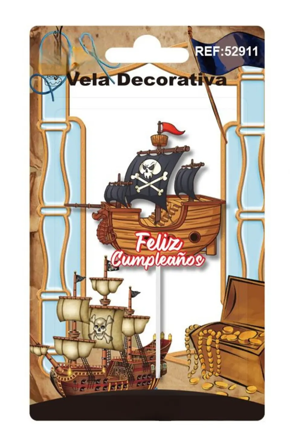 Vela Barco Pirata 1