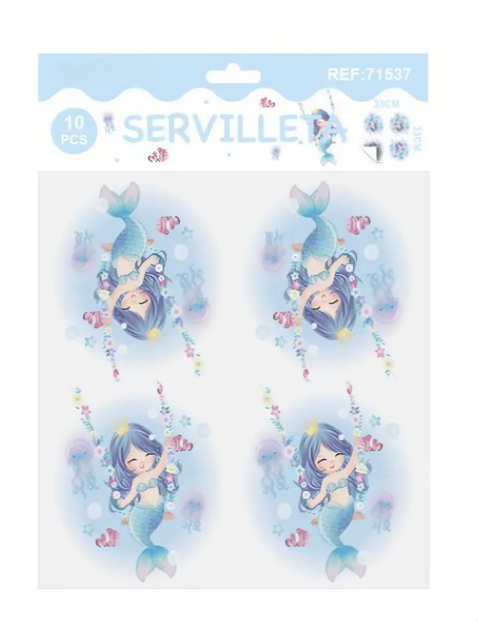 Servilleta Sirena  1