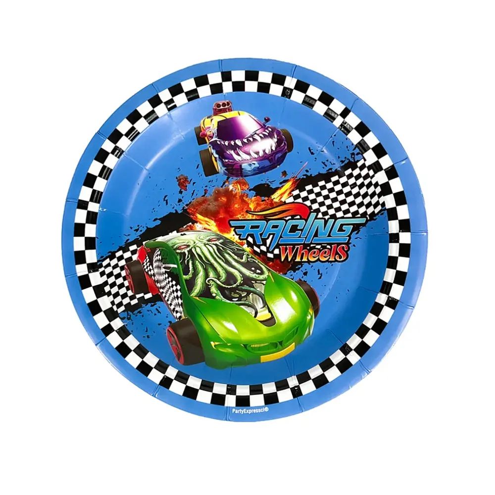 Platos Racing Wheels 6 unidades 