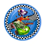 Platos Racing Wheels 6 unidades 