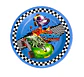 Platos Racing Wheels 6 unidades  - Miniatura 1