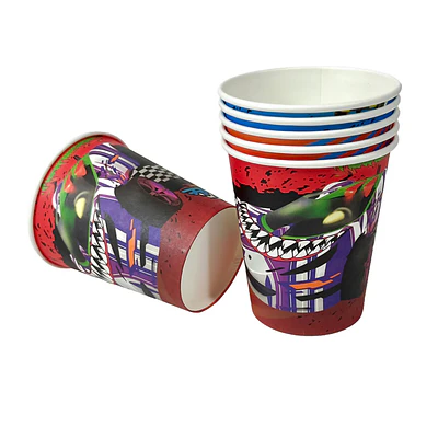 Vasos Racing Wheels 6 unidades 