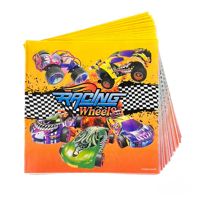 Servilleta Racing Wheels 12 unidades 
