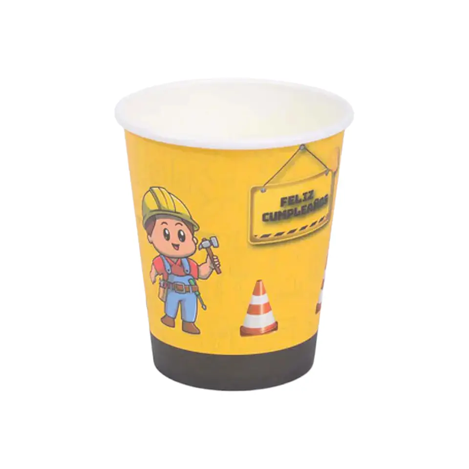 Vasos construcción 6 unidades  1