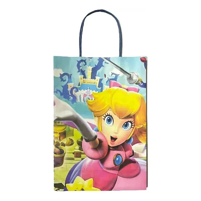 Bolsa de papel Kraft Princesa Peach