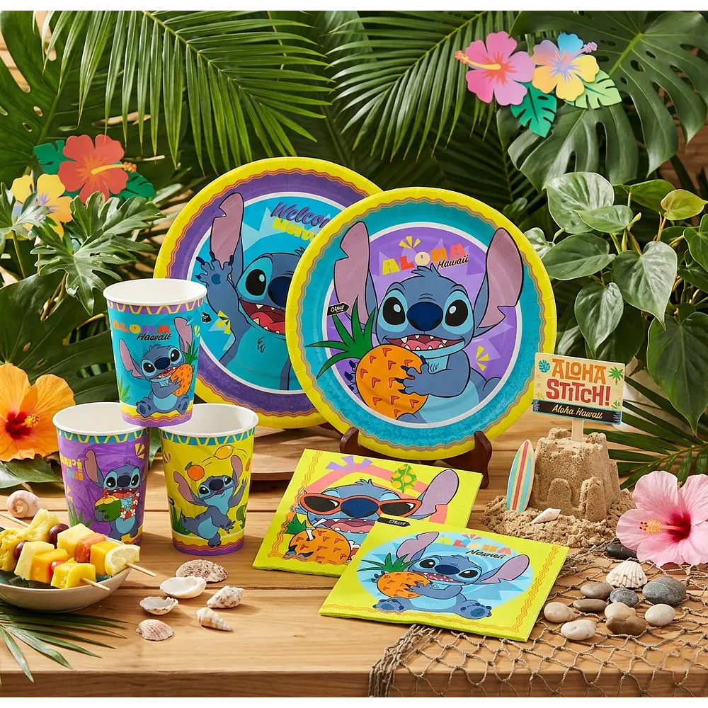 Platos Stitch 6 unidades 