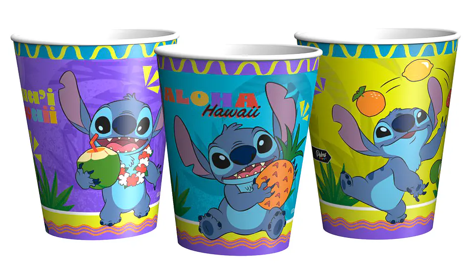 Vasos stitch 6 unidades  1