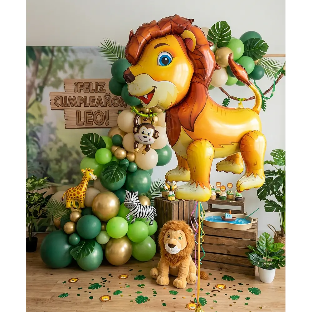 Globo León 3D 