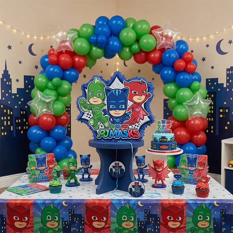 Piñata plegable Héroes en Pijama 2