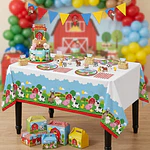 Mantel Granja de animalitos 