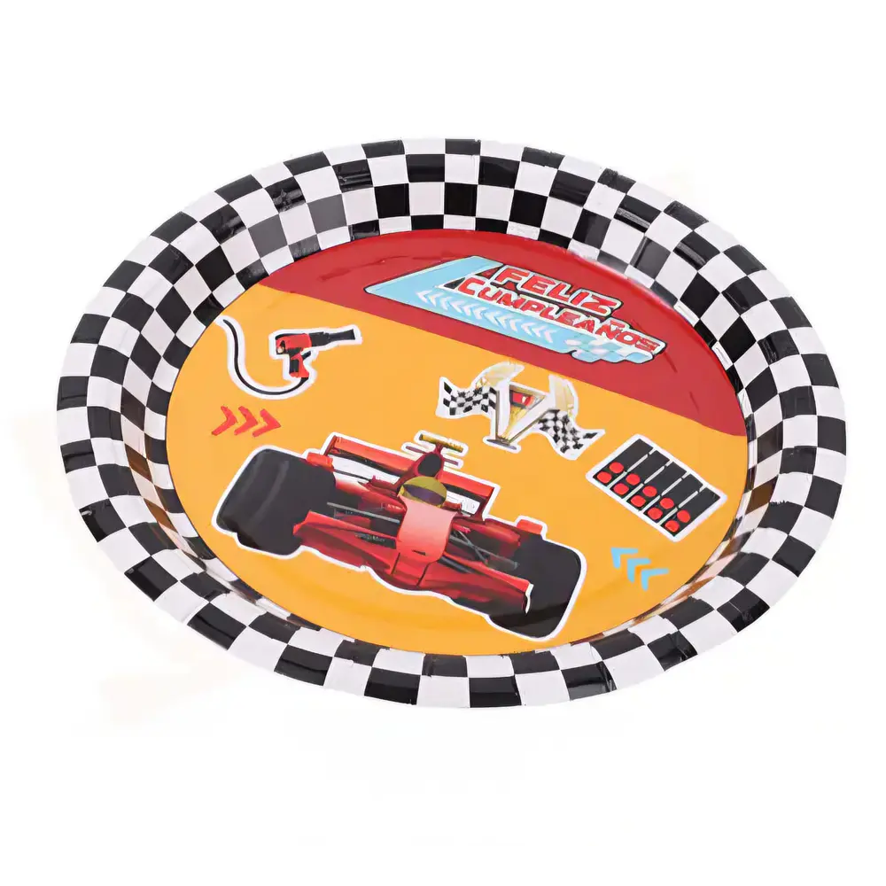 Platos de formula 1 de 6 unidades