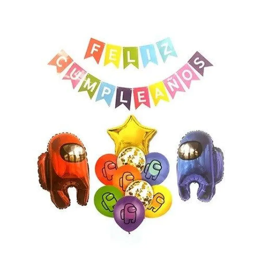 Set de Globos Among Us  1