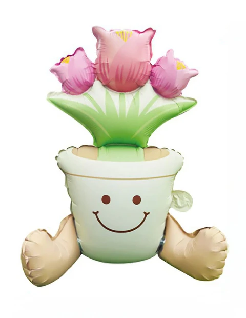 Globo flor pastel