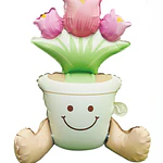 Globo flor pastel