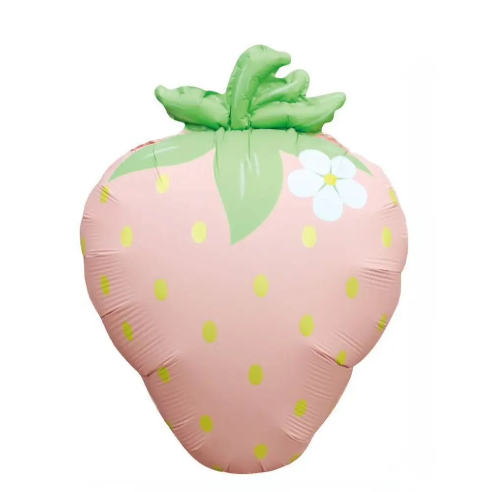 Globo frutilla pastel