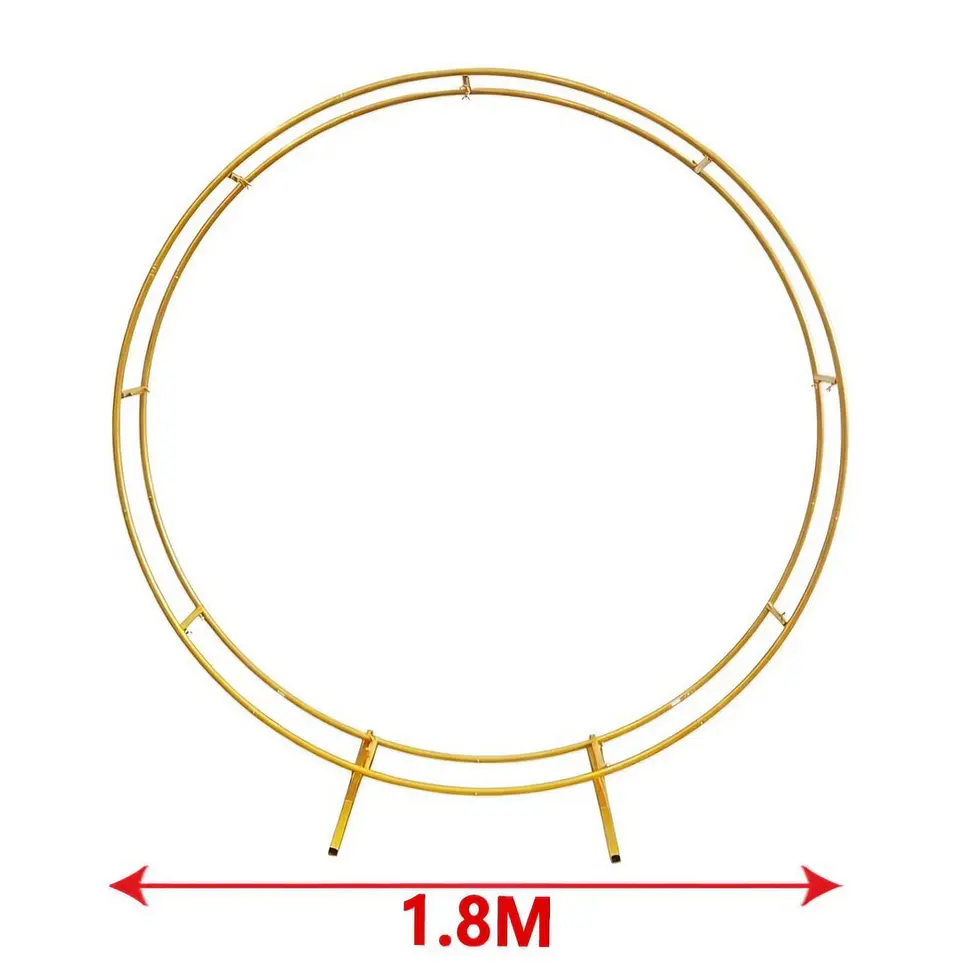 Estructura circular metálica 1.8 metros  2