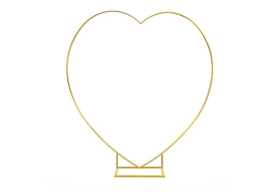 Estructura corazón metálica 2.2 m 1