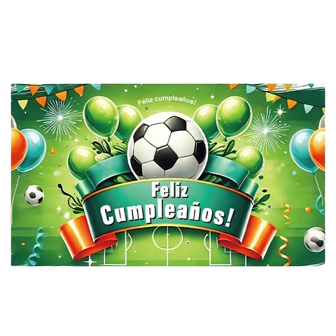 Fondo tela futbol 70 x 120 cm