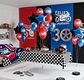 Set de globos decorativos moto 12 unidades - Miniatura 2