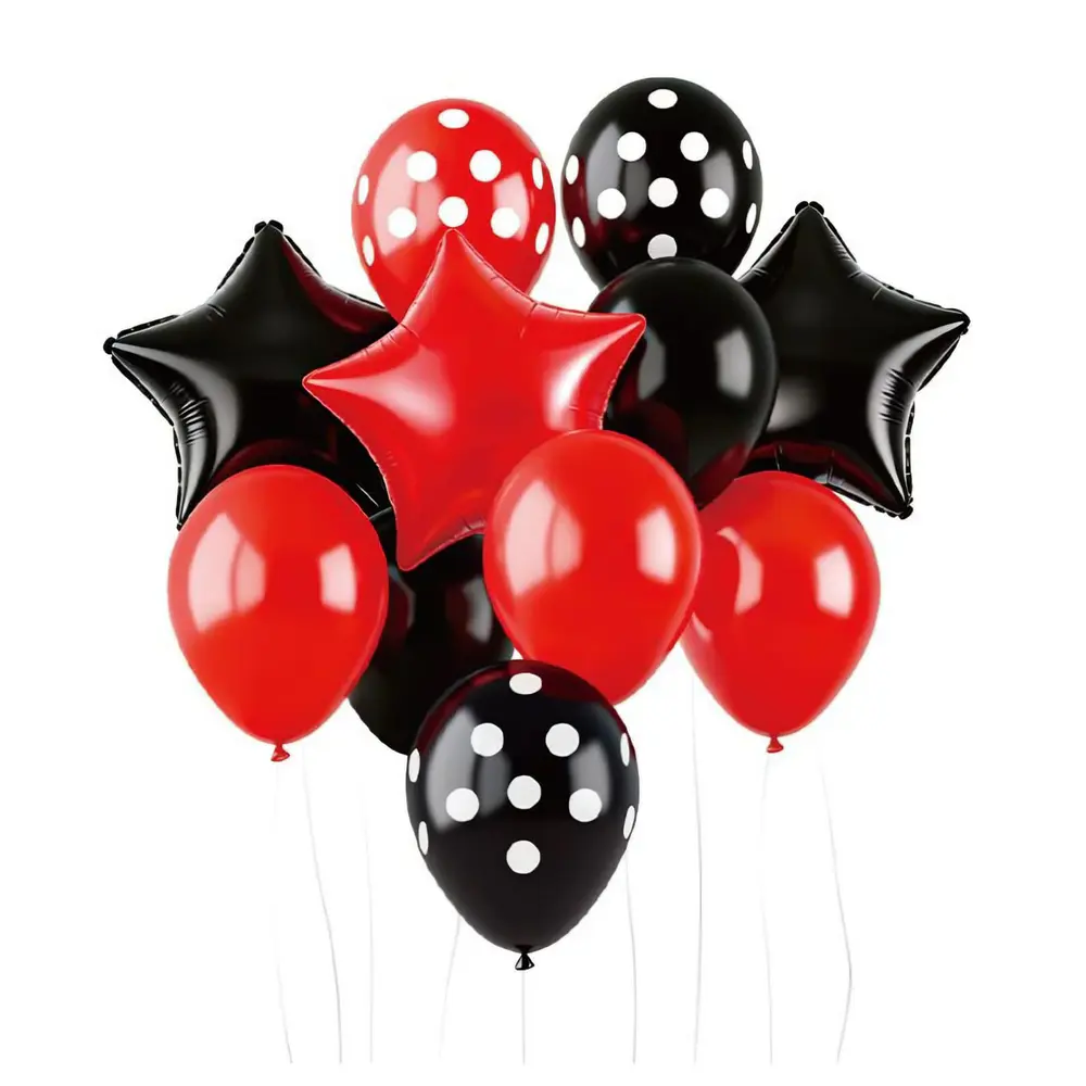 Set de globos decorativos chinita 12 unidades