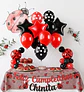 Set de globos decorativos chinita 12 unidades - Miniatura 2