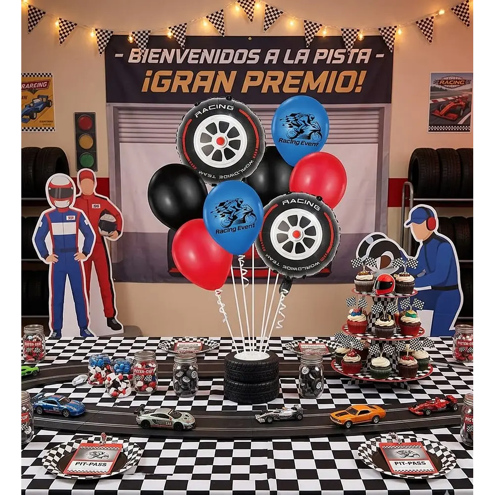 Set globos rueda 12 unidades