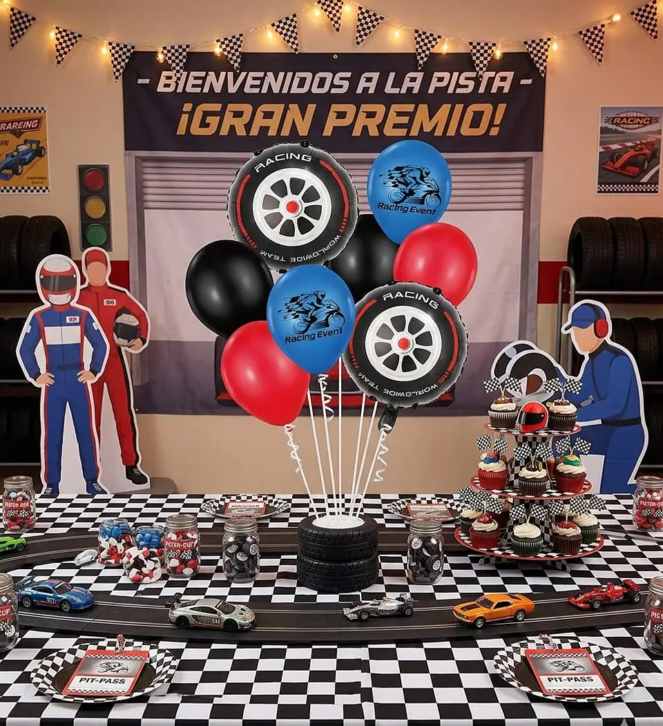 Set globos rueda 9 unidades 2