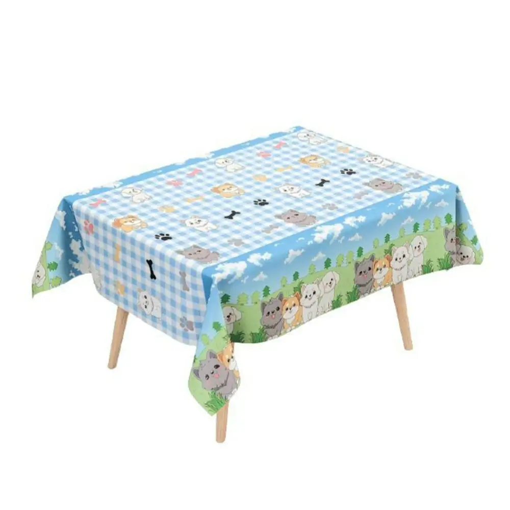 Mantel plástico perrito