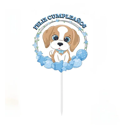 Vela decorativa perrito