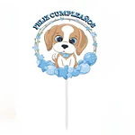 Vela decorativa perrito