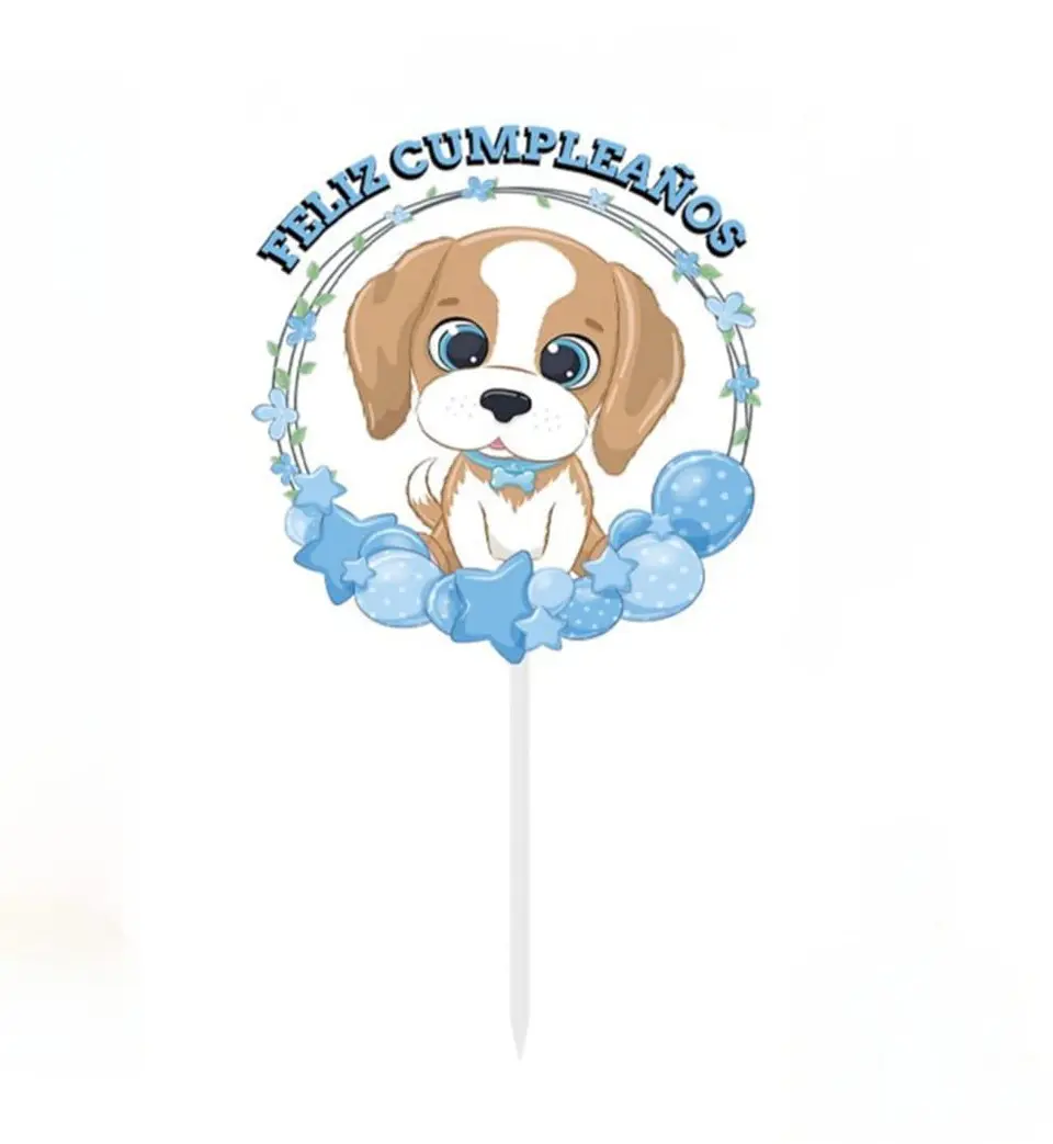 Vela decorativa perrito 1
