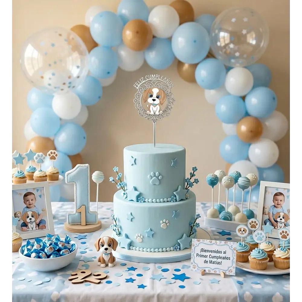 Vela decorativa perrito
