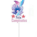 Vela decorativa de sirena