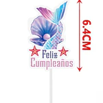 Vela decorativa de sirena