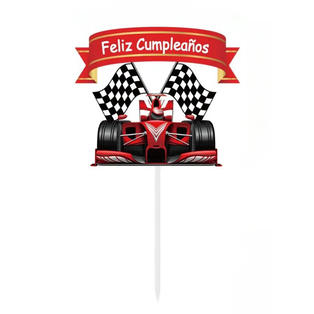Vela de cumpleaños formula 1