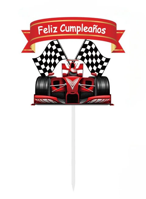 Vela de cumpleaños formula 1
