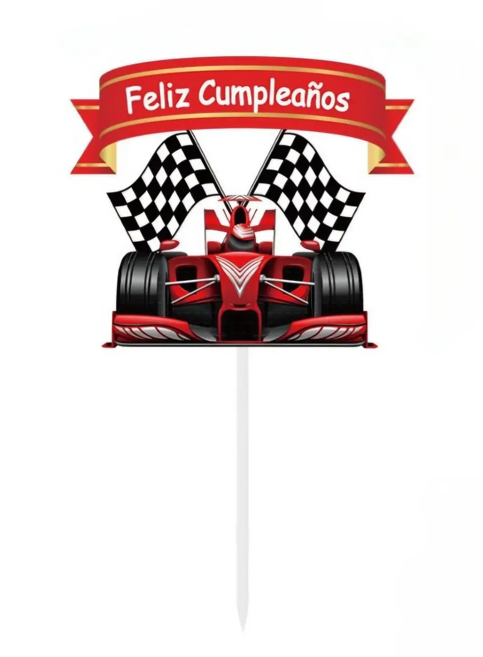 Vela de cumpleaños formula 1 1