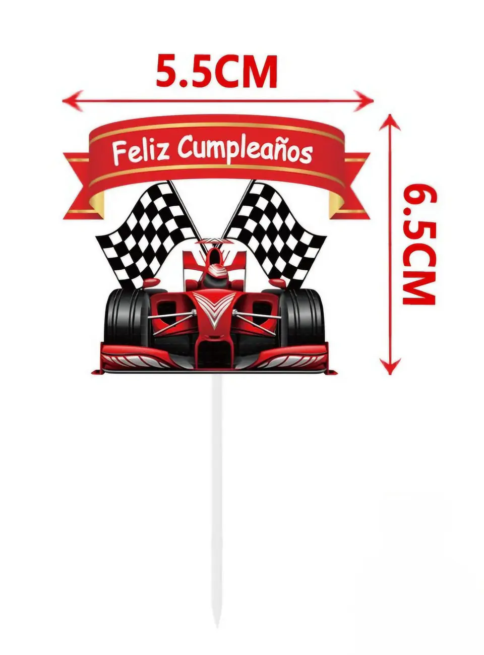Vela de cumpleaños formula 1 2