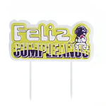 Vela cumpleaños astronauta