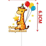 Vela cumpleaños jirafa