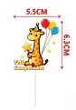 Vela cumpleaños jirafa - Miniatura 2