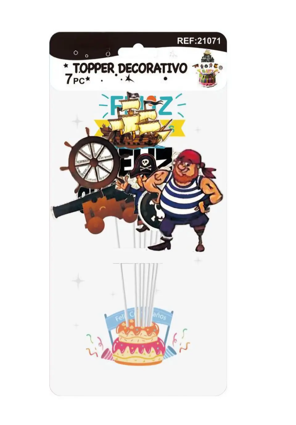 Toppers Piratas 1