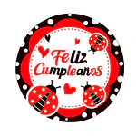 Platos cartón chinita 6 unidades