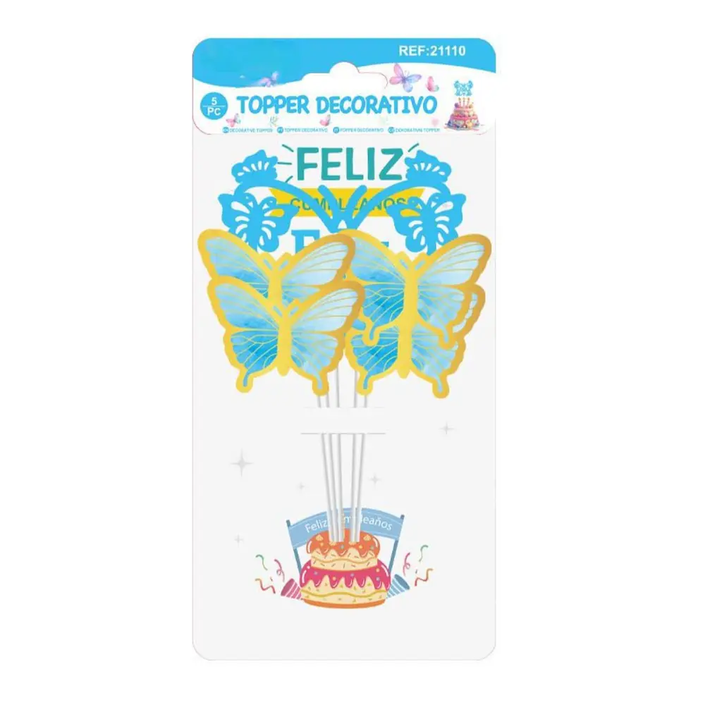 Topper mariposa
